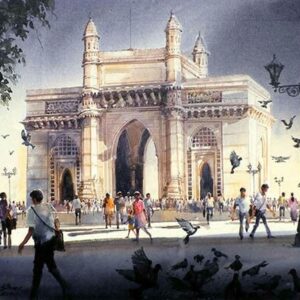 Morning at the Gateway of India